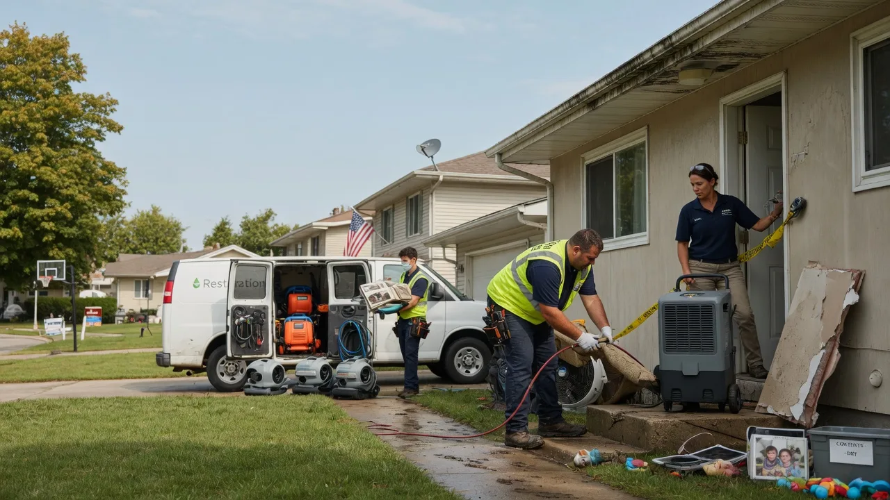 Water Damage Restoration in Stoutsville, OH near me